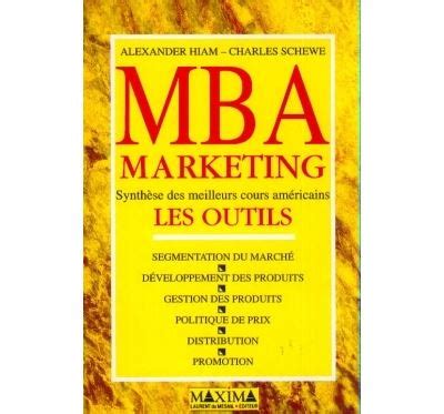 MBA MARKETING LES OUTILS